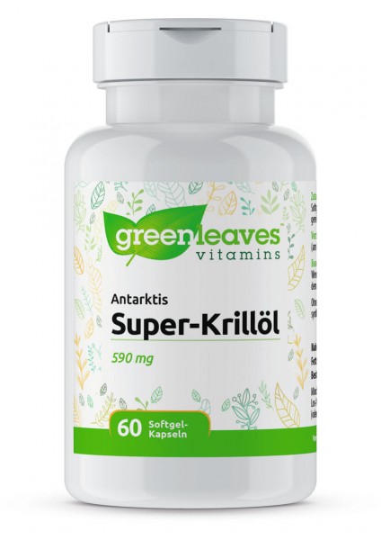 Antarktis Super-Krillöl 60 Softgel Kapseln