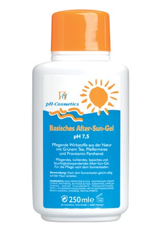 Basisches After-Sun-Gel pH 7,5
