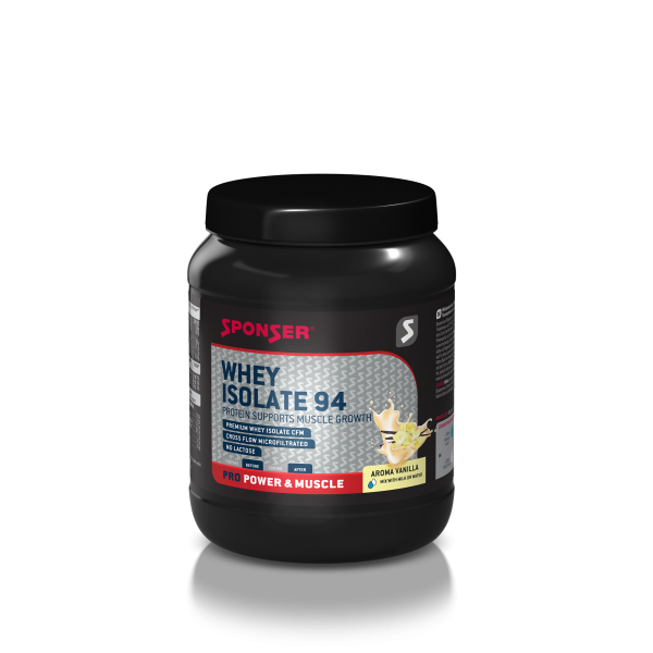 Sponser Whey Isolate 94, VANILLA (1.5 kg Dose)