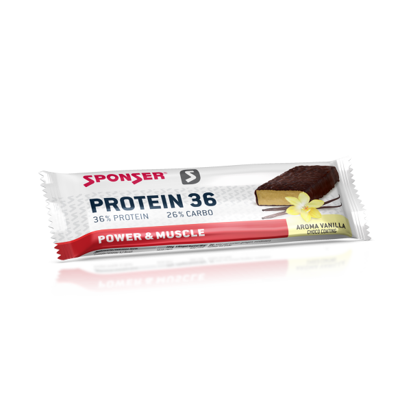 Sponser Protein 36, VANILLE Display (25 x 50g)
