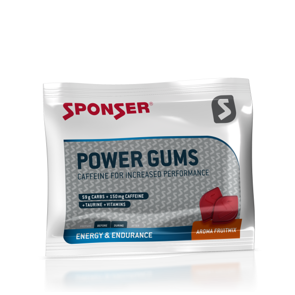 Sponser Power Gums, FRUIT MIX Display (20 x 75 g)