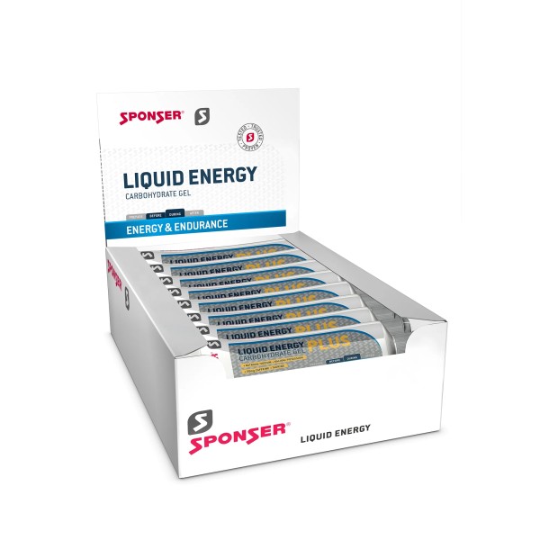 Sponser Liquid Energy PLUS, Display (18 x 70 g) Tuben