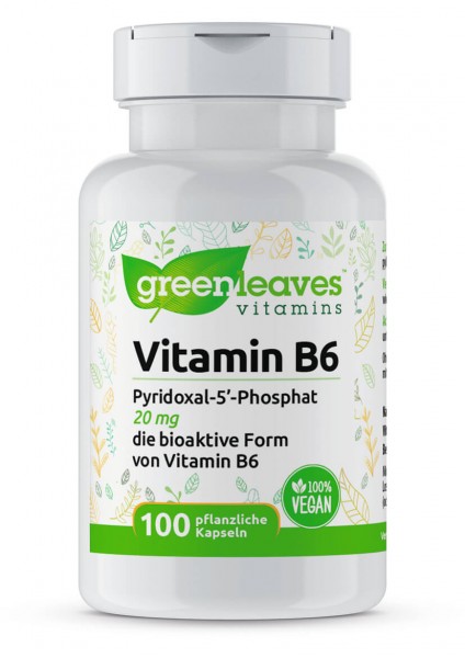 Vitamin B6 Pyridoxal-5-Phosphat, 20 mg