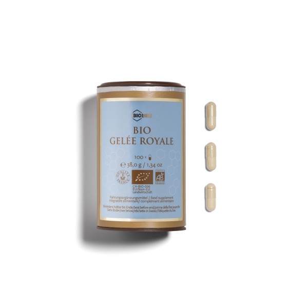 BIO Gelée Royale Kapseln 250 mg – 100 Kapseln | BioBee