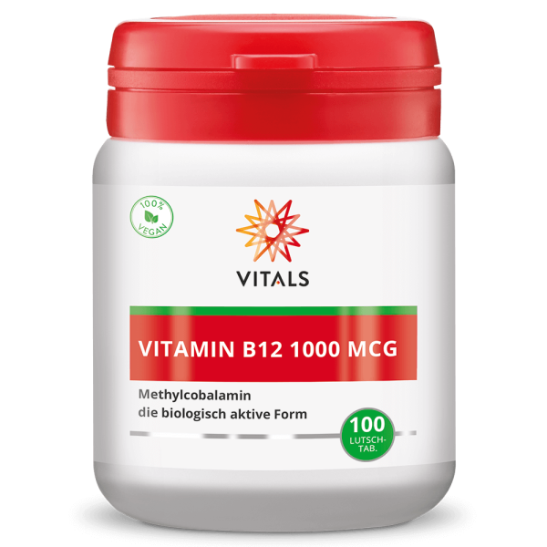 Vitamin B12 1000 mcg 100 Lutschtabletten