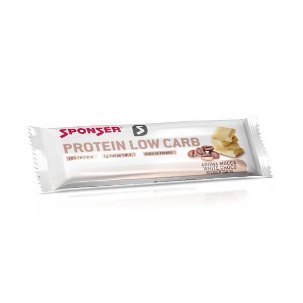 Sponser Protein Low Carb, MOCCA-WHITE CHOCO Display (25 x 50 g)