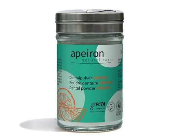 Apeiron Dentalpulver Orange Natural Care