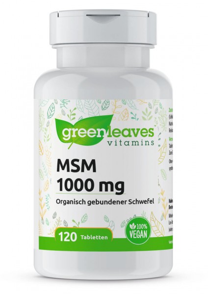 MSM 1000mg Opti MSM, MHD