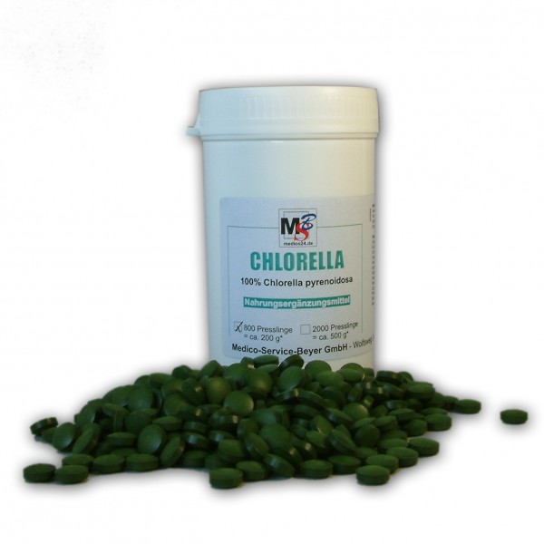 Chlorella pyrenoidosa Medico 200g Dose