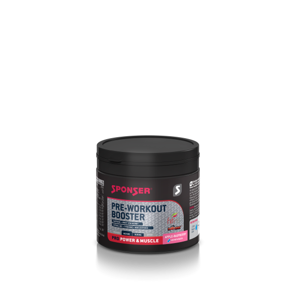 Sponser Pre-Workout Booster, APPLE-RASPBERRY (256 g)