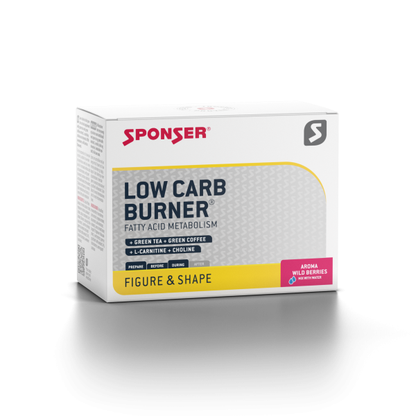 Sponser Low Carb Burner, WILD BERRIES (20 x 6 g)