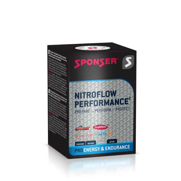 Sponser Nitroflow Performance2, BLACKCURRANT (10 x 7 g)