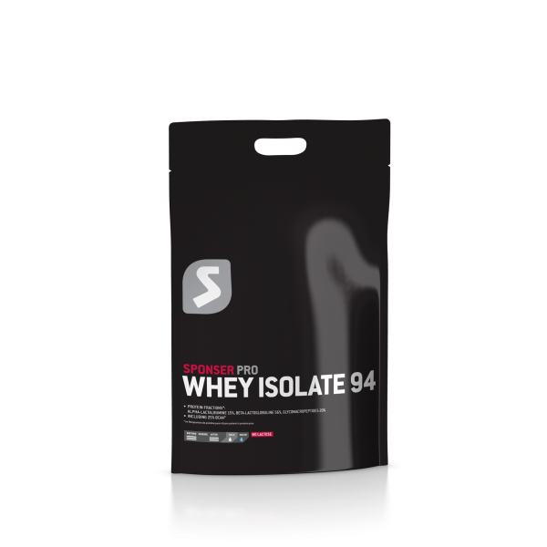 Sponser Whey Isolate 94, Caffe Latte 1,5 kg Stehbeutel