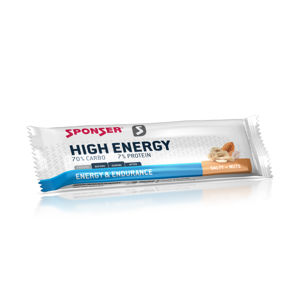 High Energy Bar, SALTY NUT Display (30 x 45 g)