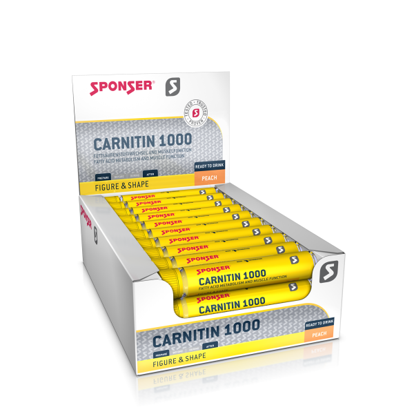 Carnitin 1000, PEACH Display (30 x 25 ml)
