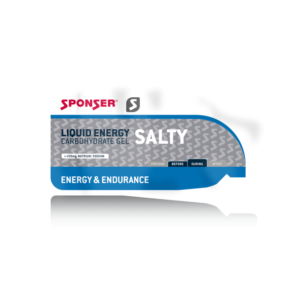 Sponser Liquid Energy, SALTY Display (40 x 35 g) Sachets
