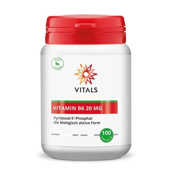 Vitamin B6 20 mg von VITALS