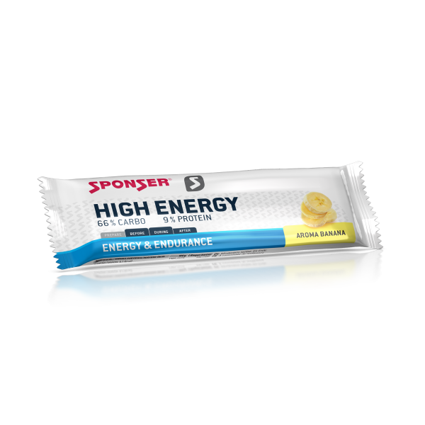 High Energy Bar, BANANE Display (30 x 45 g)