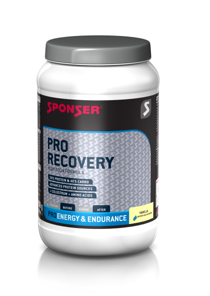 Sponser Pro Recovery, VANILLE (900 g)