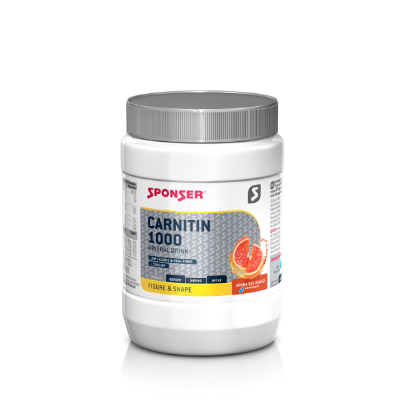 Sponser Carnitin 1000, RED ORANGE (400 g)