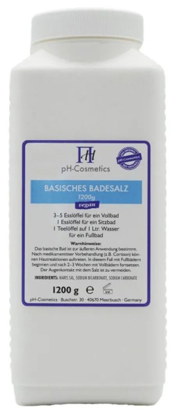 Basisches Badesalz 1200g