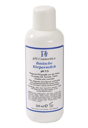 Basische Körpermilch pH 7,5 -250ml