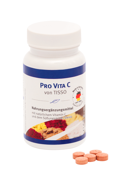 Pro Vita C - Vitamin C Lutschtabletten von Tisso