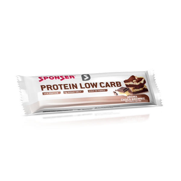 Sponser Protein Low Carb, CHOCO BROWNIE Display (25 x 50 g) MHD 11/2023