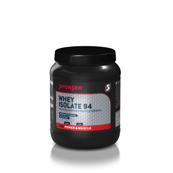 Sponser Whey Isolate 94, STRAWBERRY (1.5 kg Dose)