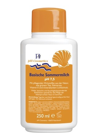Basische Sommermilch (pH 7,5) 250ml