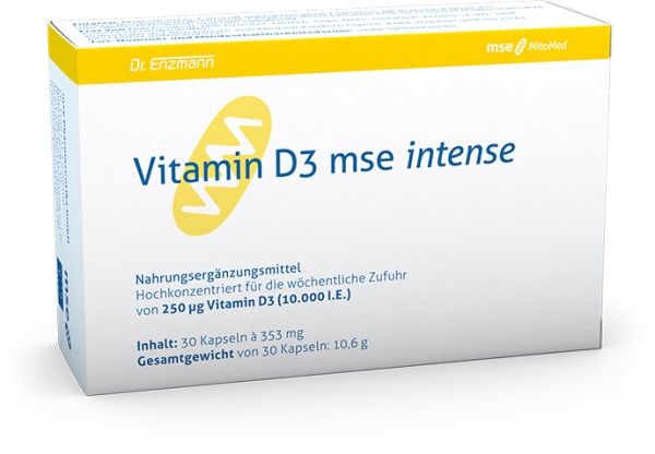 Vitamin D3 mse intense 10.000 I.E. (250 µg)