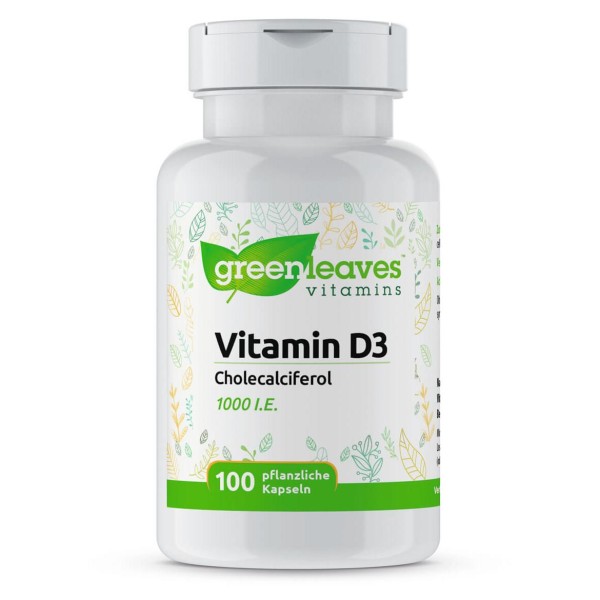 Vitamin D3 1000 I.E., 25 mcg