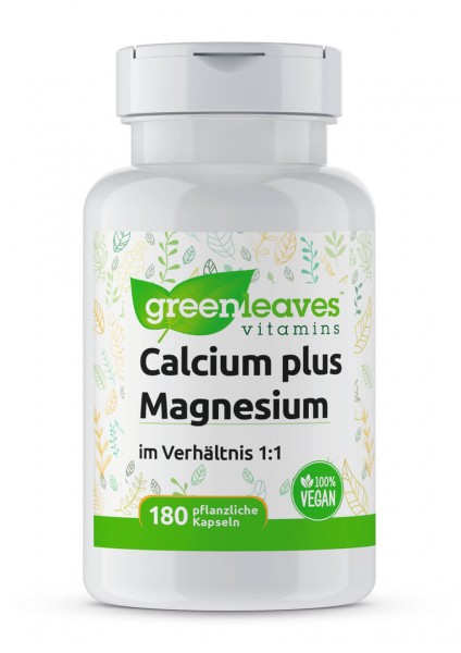 Calcium und Magnesium - NEUE FORMEL Greenleaves