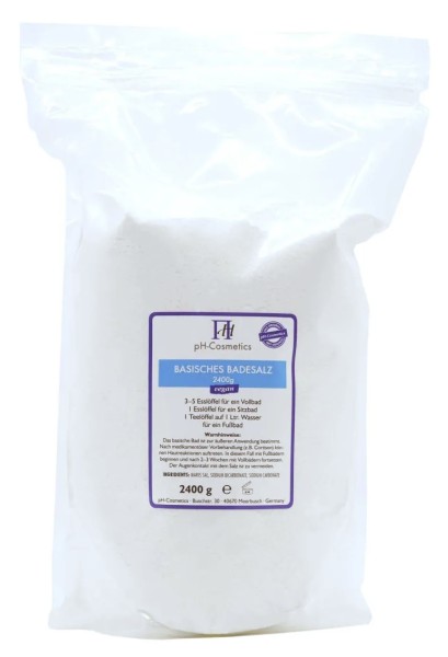 Basisches Badesalz groß - Nachfüllpack 2400g