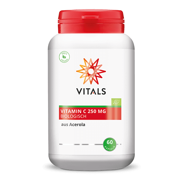 Vitamin C 250 mg Biologisch von VITALS