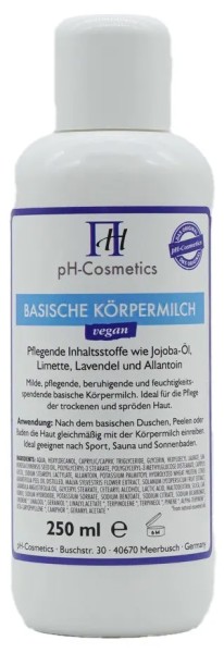 Basische Körpermilch pH 7,5 -250ml