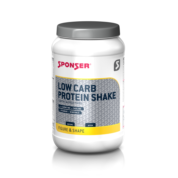 Sponser Low Carb Protein Shake, RASPBERRY (550 g)