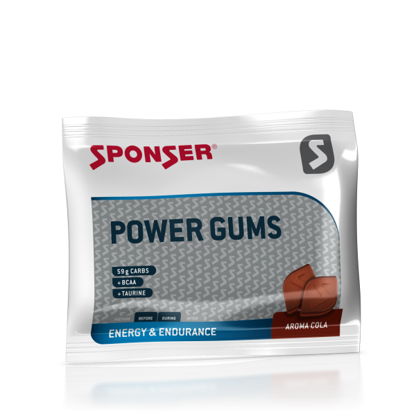 Sponser Power Gums, COLA Display (20 x 75 g)