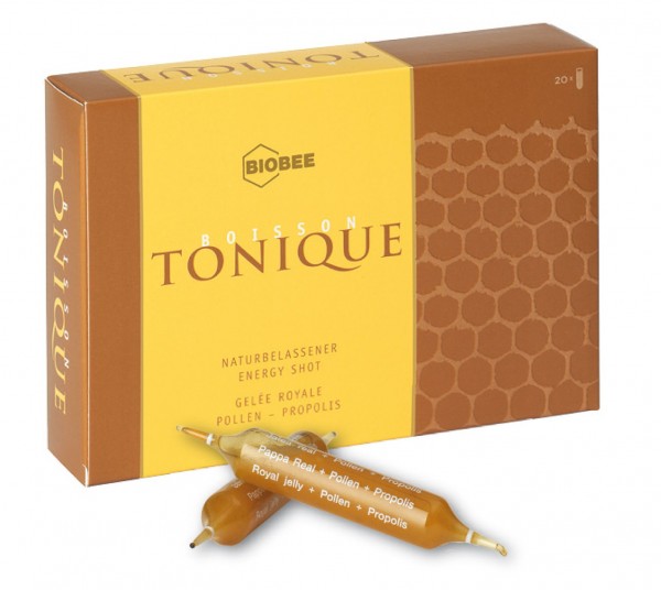 Boisson Tonique frisches Gelée Royale, Pollen, Propolis