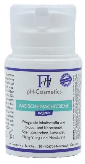 Basische Nachtcreme pH 7,5
