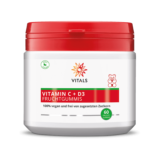 Vitamin C + D3 Fruchtgummis von VITALS