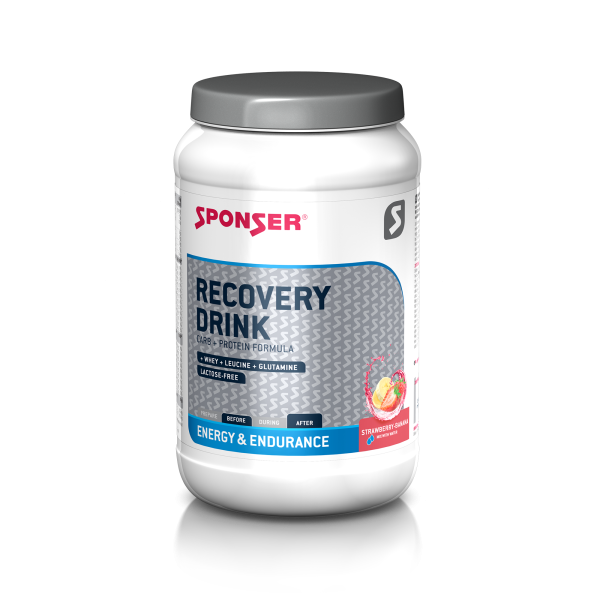 Sponser Recovery Drink, STRAWBERRY-BANANA (1200 g)