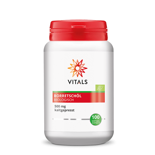 Borretschöl biologisch 500 mg von VITALS