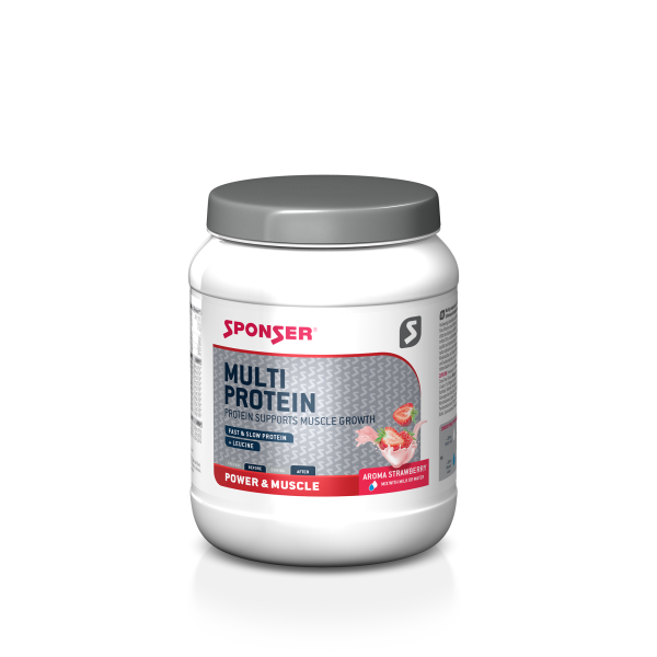 Sponser Multi Protein, STRAWBERRY (425 g)